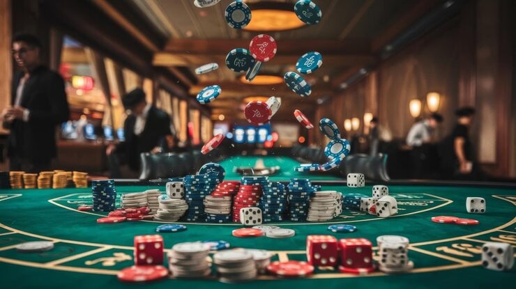 Number Pair live game interface on hoki slot showing drawn numbers and payout display